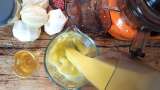 Koncentrát zázvorové, citronové a medové šťávy - Připravit ne 5