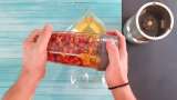 Chlazená šípková pasta s medem, pylem, zázvorem, citronem a mátou - Připravit ne 2
