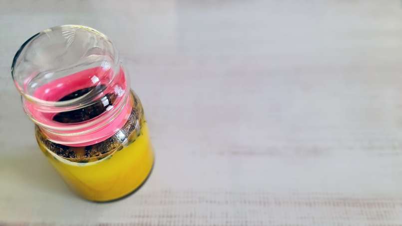 Zázvorová šťáva s medem, citronem, zeleným čajem, kurkumou, skořicí a mátou, foto 5