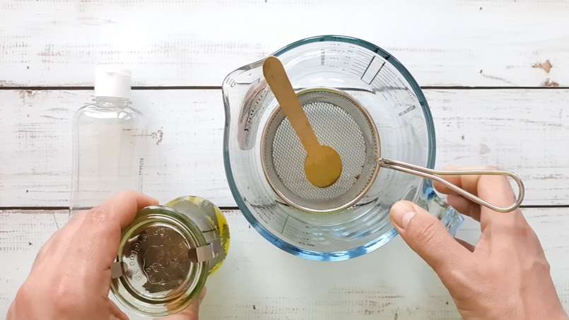 Kopřivový olej získaný přenosem, foto 10