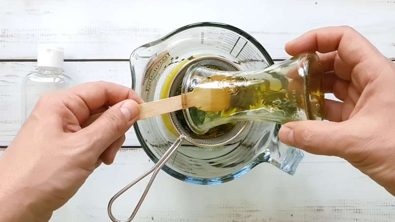 Kopřivový olej získaný přenosem, foto 15