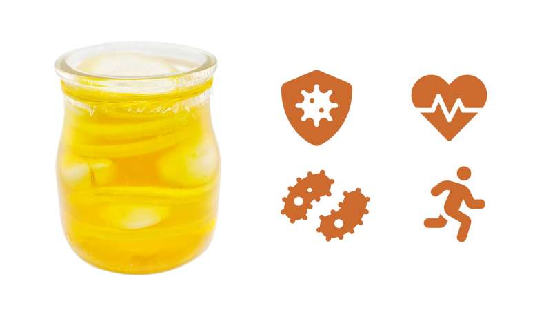 Česnek, med a citronový macerát, foto 1