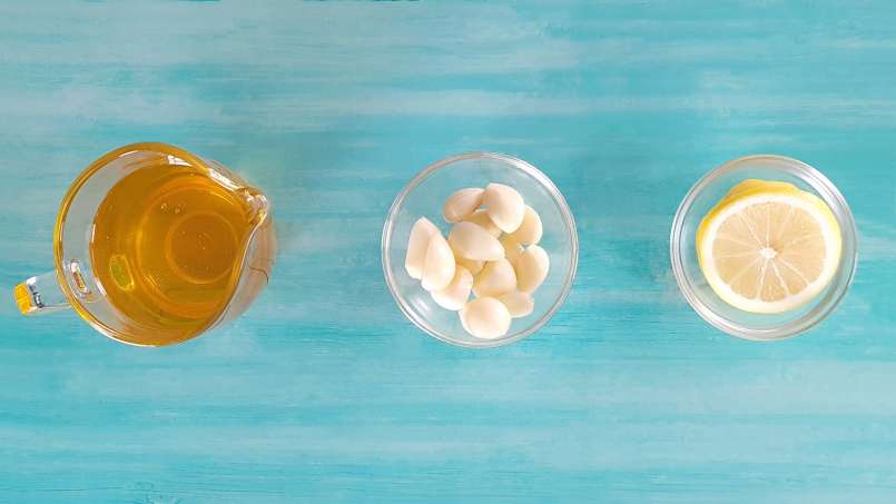 Česnek, med a citronový macerát, foto 4