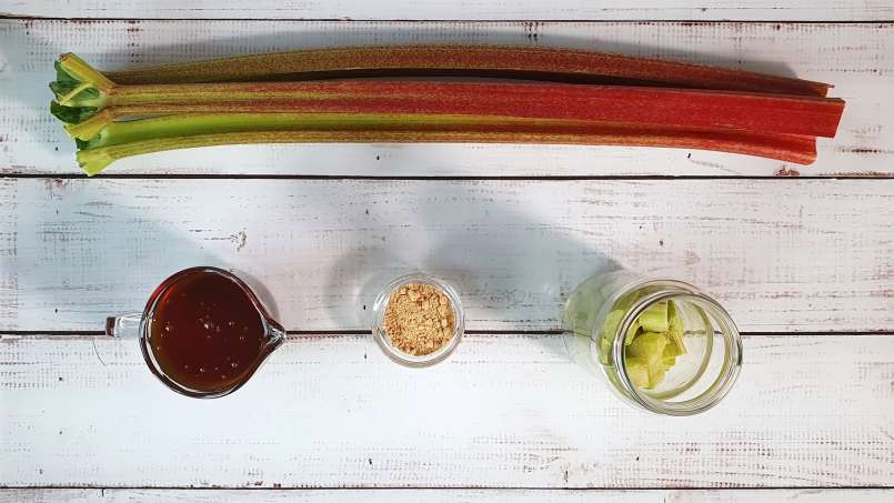 Rebarborový macerát s medem a zázvorem, foto 2